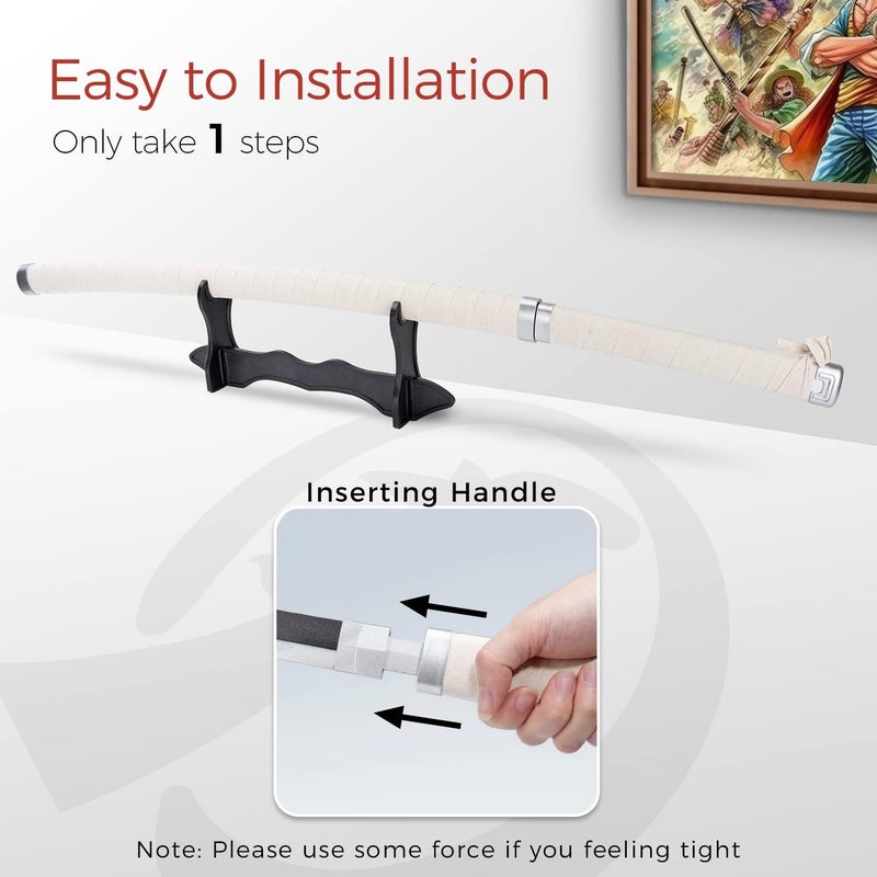 Cold Blade Demon Katana - 41 Inch Anime Replica with Belt and Stand - Durable Sword Perfect for Cosplay - Nichirin Sword with Authentic Design - Image 5